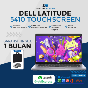 DELL LATITUDE 5410 TOUCHSCREEN INTEL CORE I7 10610U RAM 16GB NVME 512GB WINDOWS 11 PRO