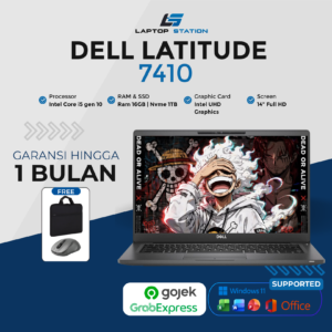 DELL LATITUDE 7410 INTEL CORE I5 10310U RAM 16GB NVME 1TB 14" IPS FULL HD UHD GRAPHICS