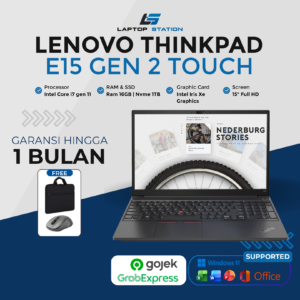 LENOVO THINKPAD E15 GEN 2 TOUCHSCREEN INTEL CORE I7 1165G7 RAM 16GB NVME 512GB WINDOWS 11 PRO