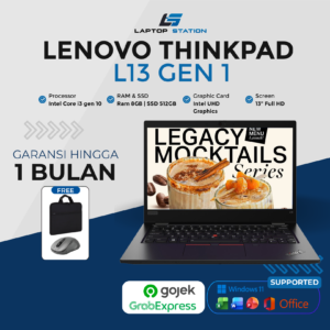 LENOVO THINKPAD L13 GEN 1 INTEL CORE I3 10110U RAM 4GB NVME 512GB