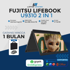 Fujitsu Ultrabook U9310 2 in 1 Intel Core i5 10310U 13" IPS Full HD Include Stylus Pen