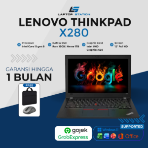 LENOVO THINKPAD X280 INTEL CORE I5 8350U 12" TN FULL HD SUPER SLIM