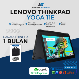 LENOVO THINKPAD 11E YOGA INTEL CORE I3 6100U 11" TABLET MODE 1280 X 720